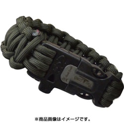 ファイヤーコードブレスレット 02-03-550f-0013 オリーブドラブ Lサイズ [アウトドア 火起こし ロープ]