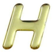 GM35-H [ゴールドメタル文字 (H) 35x1mm]