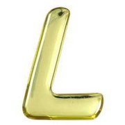 GM35-L [ゴールドメタル文字 (L) 35x1mm]