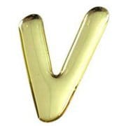 GM35-V [ゴールドメタル文字 (V) 35x1mm]