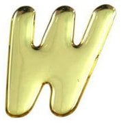 GM35-W [ゴールドメタル文字 (W) 35x1mm]