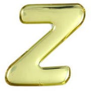 GM35-Z [ゴールドメタル文字 (Z) 35x1mm]