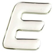 SM35-E [クリスタルメタル文字 E 35x1mm]