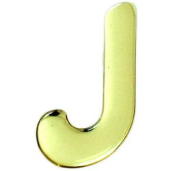 GM60-J [ゴールドメタル文字 J 60x1mm]