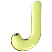 GM60-J [ゴールドメタル文字 J 60x1mm]