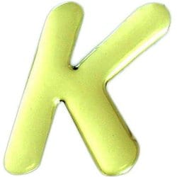 GM60-K [ゴールドメタル文字 K 60x1mm]