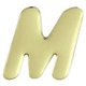 GM60-M [ゴールドメタル文字 (M) 60x1mm]