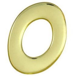GM60-O [ゴールドメタル文字 (O) 60x1mm]