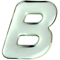 SM60-B [クリスタルメタル文字 B 60x1mm]