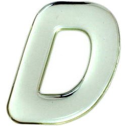 SM60-D [クリスタルメタル文字 D 60x1mm]