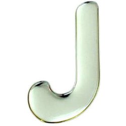 SM60-J [クリスタルメタル文字 J 60x1mm]