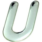 SM60-U [クリスタルメタル文字 U 60x1mm]