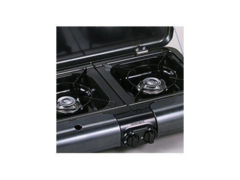 イワタニ フラットツイングリル CB-TBG-1 グレー イワタニ カセットガス テーブルトップBBQグリル フラットツイン