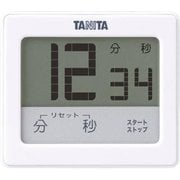 防水タッチパネルタイマー ホワイト TD-414-WH