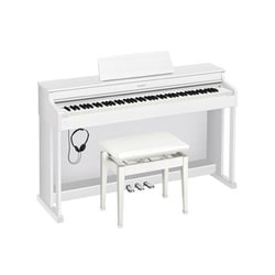 美品CASIO 電子ピアノ 88鍵 ホワイト　CELVIANO AP-470WE AP-470WE | CASIO