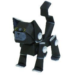 パイプロイド アニマルズ 猫シリーズ 黒猫 [一般玩具]