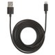 Color Cable with ライトニングコネクタ 1.3m マット/ブラック