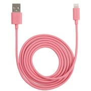 Color Cable with ライトニングコネクタ 1.3m マット/ピンク