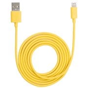Color Cable with ライトニングコネクタ 1.3m マット/イエロー