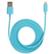 Color Cable with ライトニングコネクタ 1.3m マット/ブルー