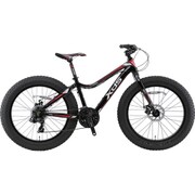 ファットバイク 24インチ BD24 BK/RD 18XDS-BD24-02