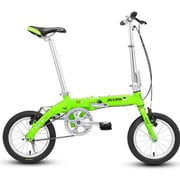 フォールディングバイク 14インチ GREEN 18XDS-W5-03