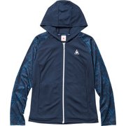 QMWLJC62 NVY M [ルコック シャツジャケット レディース Mサイズ ネイビー]