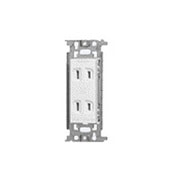 埋込ダブルコンセント ホワイト WN1302SW