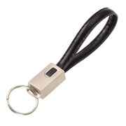 キーホルダーケーブルα MicroUSB ブラック E-6862
