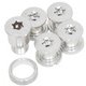 TQCP-01 Chainring Screw for Campagnolo シルバー 147-05913