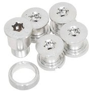 TQCP-01 Chainring Screw for Campagnolo シルバー 147-05913