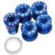 TQCP-01 Chainring Screw for Campagnolo ブルー 147-05915