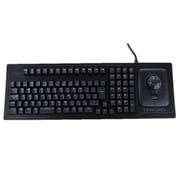 TESORO ゲーミングキーボードHarpe TL Keyboard BlueLED トラックボール一体型 ブラック TS-G6TL-B-BL-JP