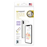 WPIPXFB-GL [FRONT＋BACK 衝撃吸収保護フィルム for iPhone X woman]