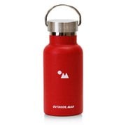 OUTDOOR MAN ステンレスボトル レッド KK-00527RD