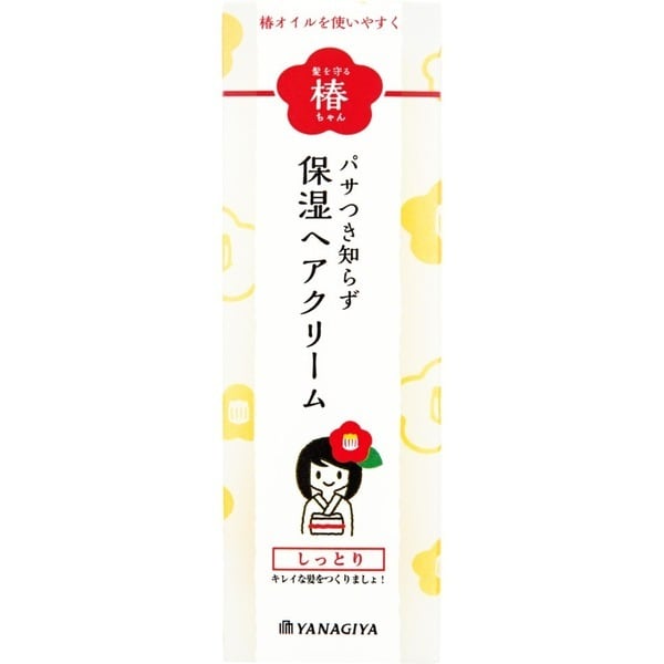 髪を守る椿ちゃん 保湿ヘアクリーム 120g [洗い流さないヘアトリートメント]