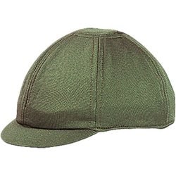 ヘルインナー ツバ付き ダークグリーン ST-4-1 F [ヘルメット関連用品]