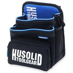 ヒューソリッド腰袋 HT-010 ブルー L [ツールホルダ・バッグ]