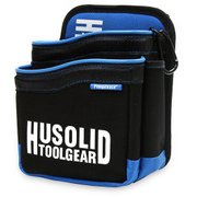 ヒューソリッド腰袋 HT-011 ブルー L [ツールホルダ・バッグ]
