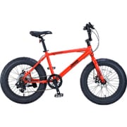 ファットバイク 20インチ（型） 7段変速 レッド JE-207FT RED