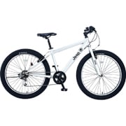 マウンテンバイク 26インチ(型) 6段変速 シルバー JE-266FT SILVER