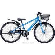 ジュニア用自転車 22インチ（型） 6段変速 ブルー JE-22S BLUE