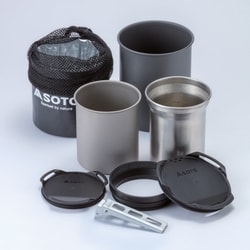 サーモスタッククッカーコンボ SOD-521 [アウトドア 調理器具 コッヘル クッカー セット]