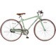 クロスバイク CRR-CC-HE7005ME メティシア 700×28C/420mm 内装5段変速(SHIMANO インター5) ノーパンクタイヤ 搭載 ミントグリーン