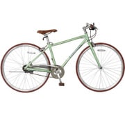 クロスバイク CRR-CC-HE7005ME メティシア 700×28C/420mm 内装5段変速(SHIMANO インター5) ノーパンクタイヤ 搭載 ミントグリーン