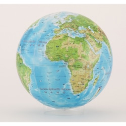 EARTH BALLLOTION Greenアースボール無し 2本 ほぼ日のアースボール 青（セカンドモデル） ほぼ日 地球儀 AR