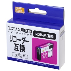 互換インクカートリッジ エプソン リコーダー RDH-M マゼンタ PP-EICRDH-M