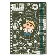 KYST949 [ゴムバンド付B6リングノート クレヨンしんちゃん カフェ]