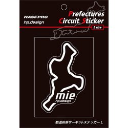 TDFK-24L [都道府県サーキットステッカー Lサイズ 三重]