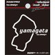 TDFK-5 [都道府県サーキットステッカー 山形]